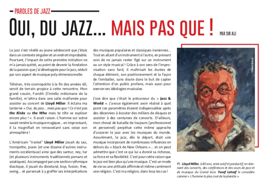 Paroles de jazz: Comment je suis entré dans le monde de jazz…il y a 50 ans!!